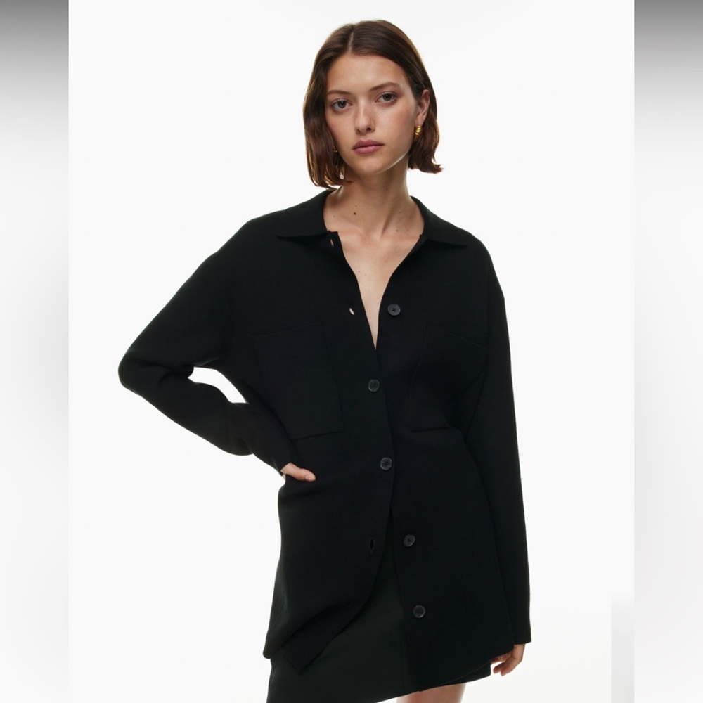 Aritzia Babaton Society Sweater in Black
